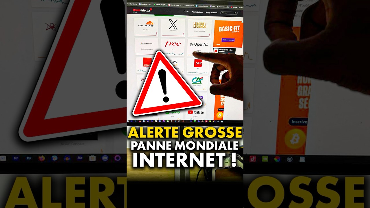 découvrez les causes et impacts de la panne internet mondiale liée à cloudflare, et comment elle a affecté l'accès aux sites web dans le monde.