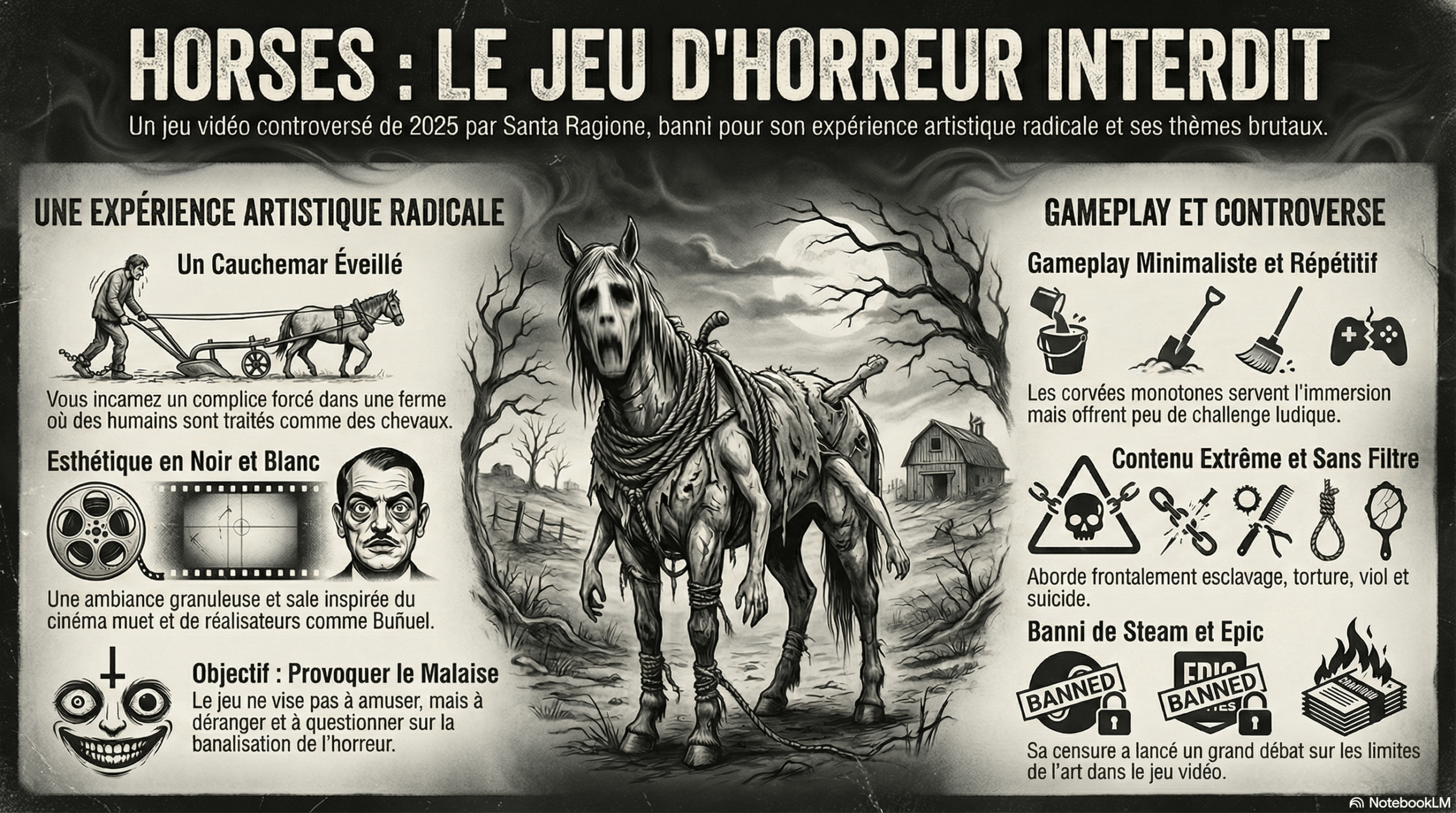 découvrez horses, un jeu vidéo intense où l'aventure et l'action vous plongent au cœur de courses équestres palpitantes.