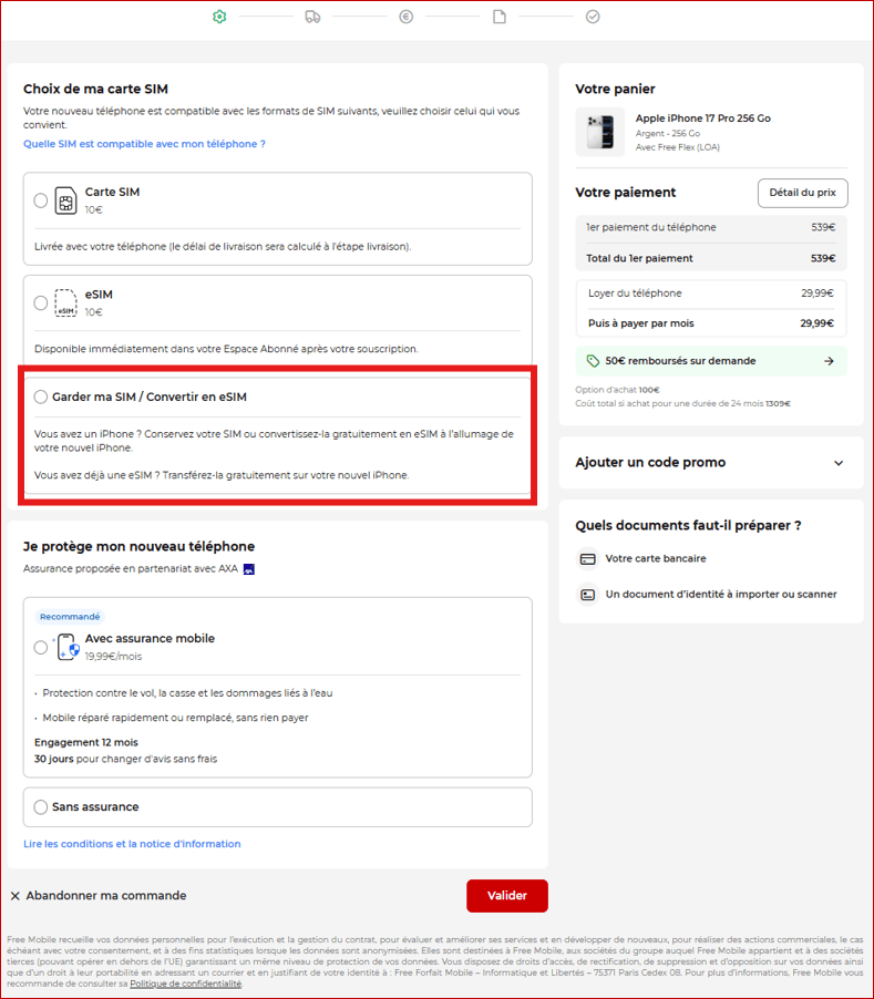 découvrez comment obtenir une esim avec 1 go de données gratuites facilement et rapidement, sans engagement ni frais cachés.