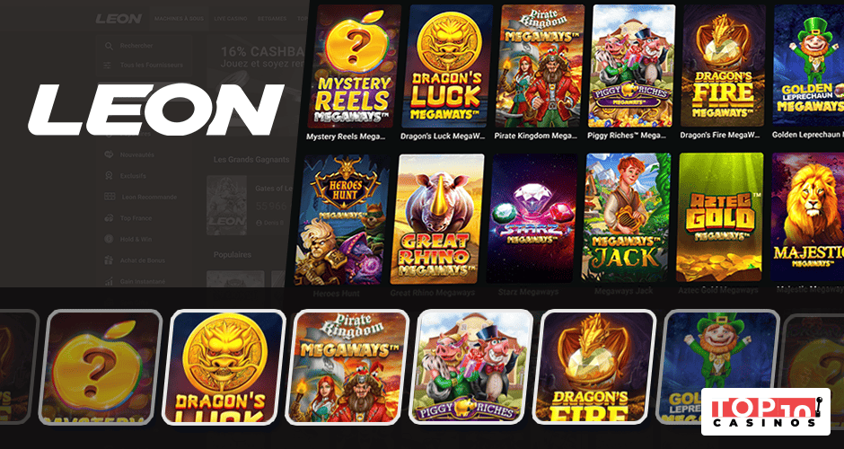 découvrez leon jeux casino, votre destination en ligne pour des jeux de casino passionnants, jackpots et divertissement garanti.